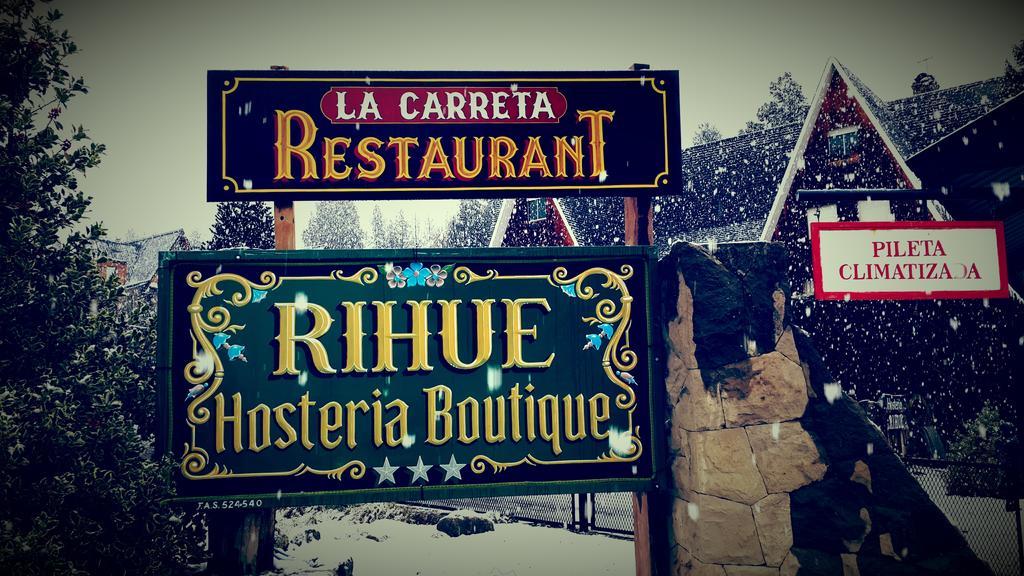 Hosteria Boutique Rihue San Carlos de Bariloche Exteriör bild